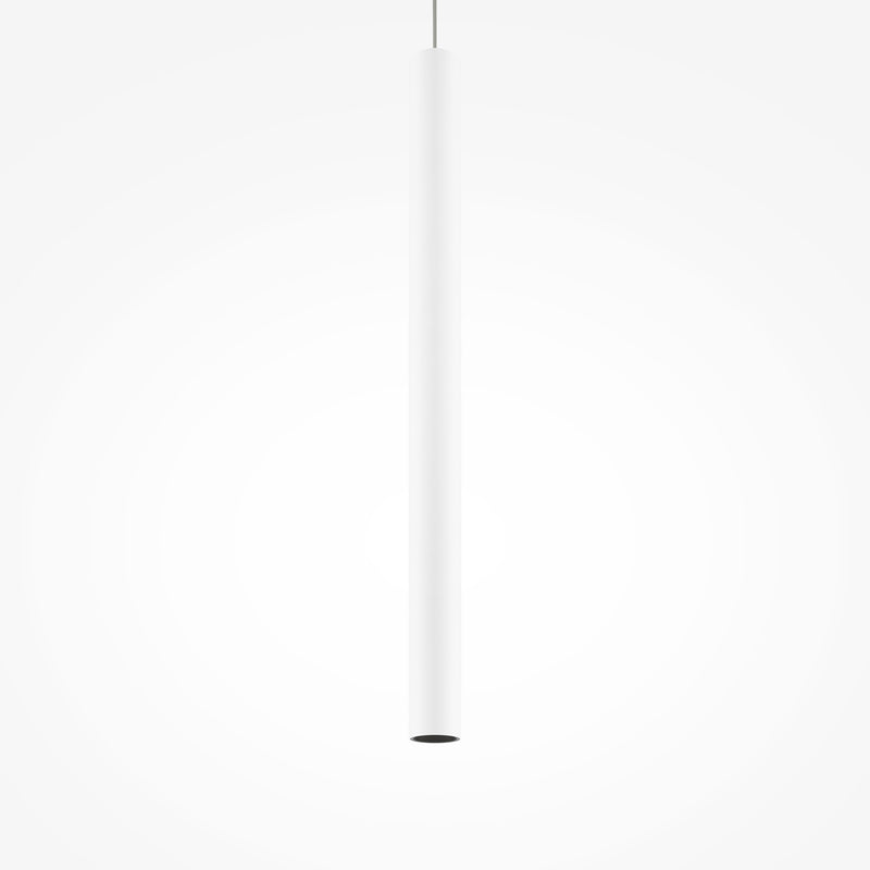 Maytoni Pro Base 1L pendant lamp, black LED D 3cm