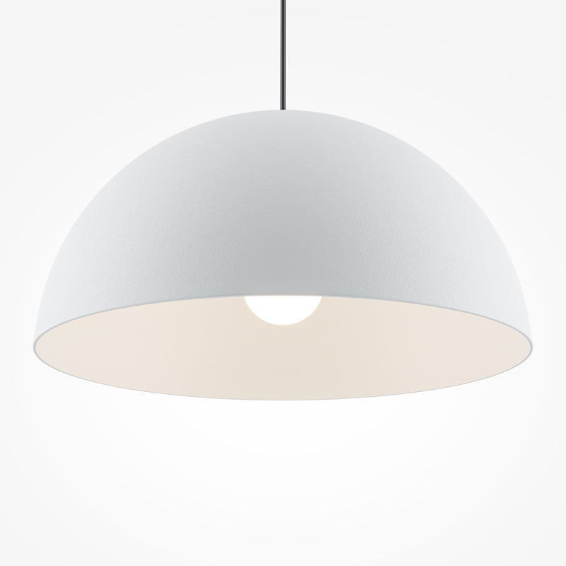 Maytoni Basic colors 1L pendant lamp, black E27 D 35cm