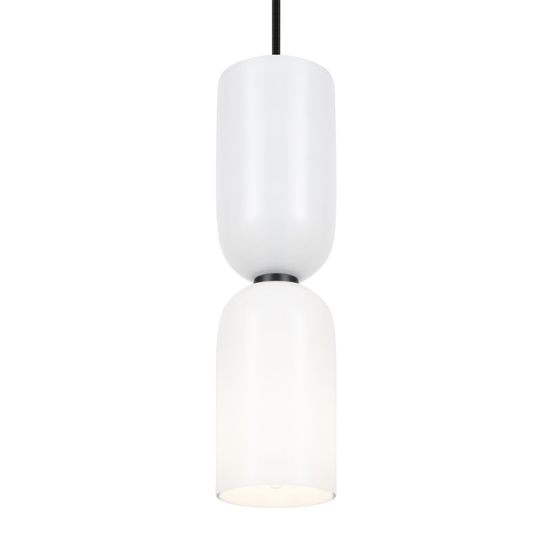 Maytoni Memory 1L hanglamp, zwart E14 D 8cm