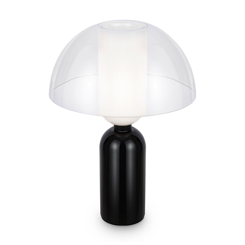 Lampada da tavolo Maytoni Memory 1L, nera E14 D 30cm