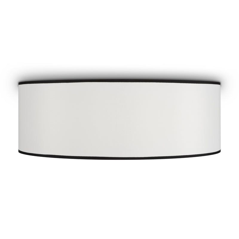 Maytoni Bergamo 3L flush mount ceiling lamp, white E27 D 52cm