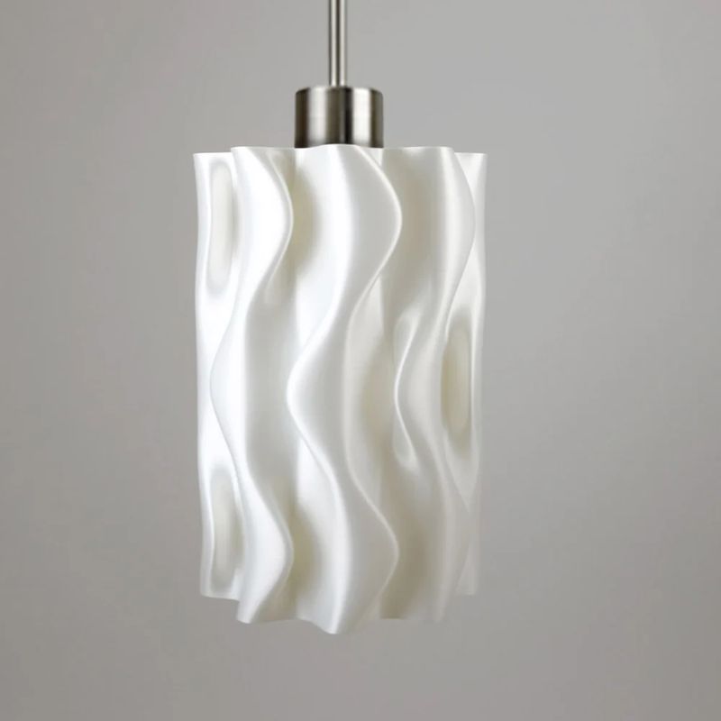 Pendant lamp Tagwerk Am?be white E27