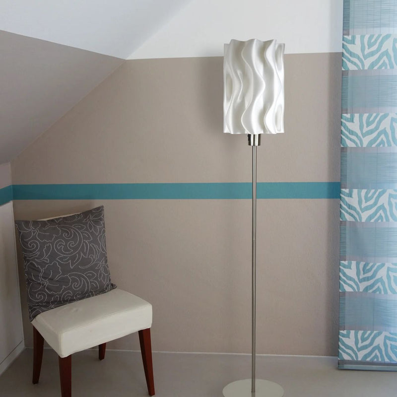 Floor lamp Tagwerk Am?be white E27