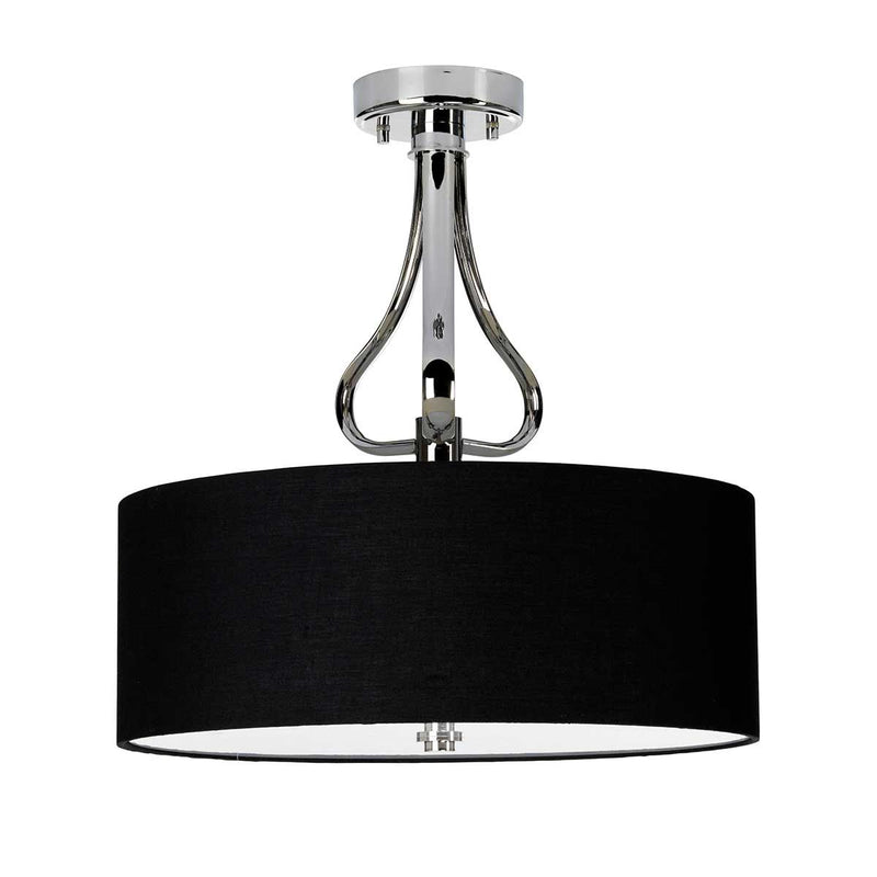 Plafonnier Elstead Lighting (BATH-FALMOUTH-SF-PC) Falmouth en acier doux G9 3 ampoules