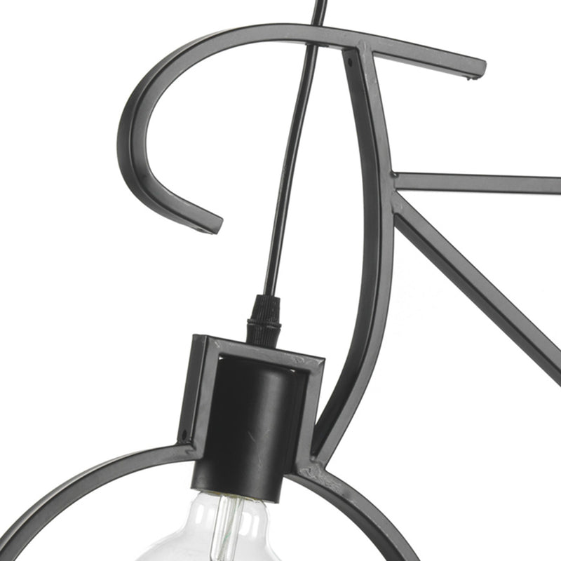 Onli Lighting Bike 2L pendant lamp E27 black W 67.5cm