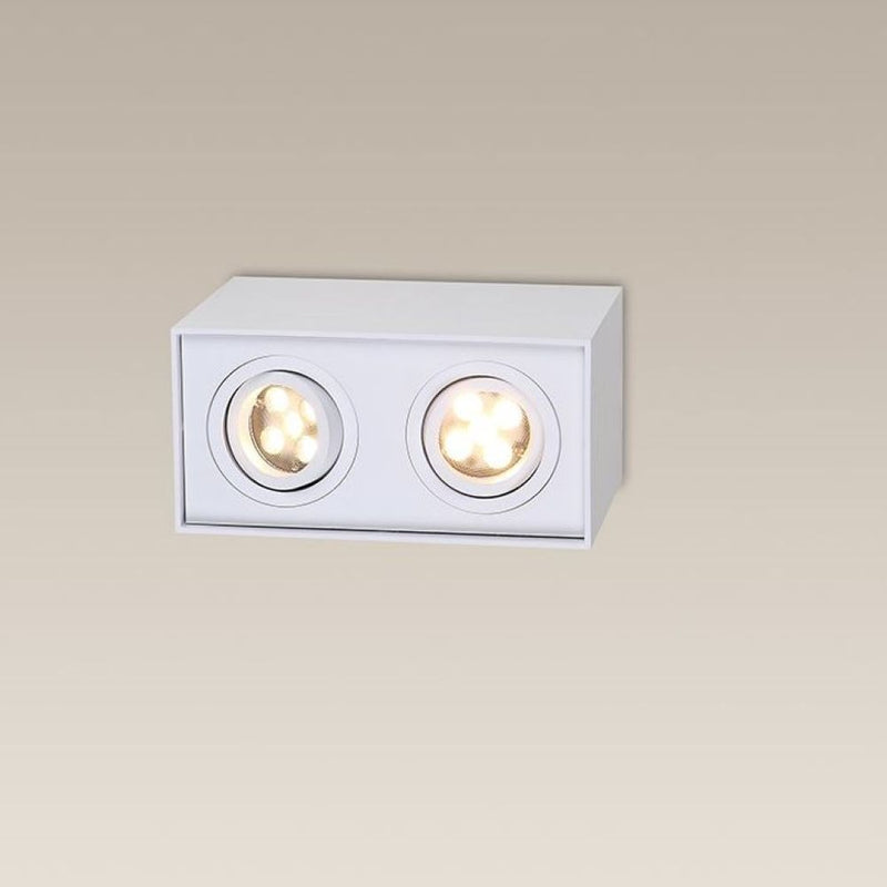 Maxlight Basic 2L Faretto da soffitto quadrato