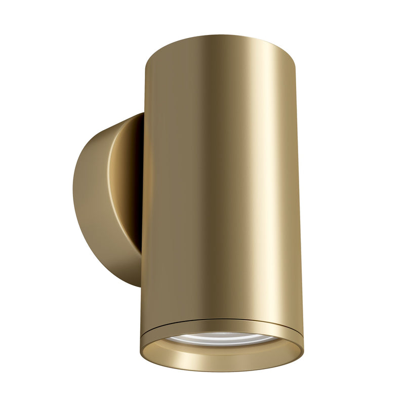 Maytoni FOCUS S 1L accent wall lamp, matt gold GU10 D 5.2cm