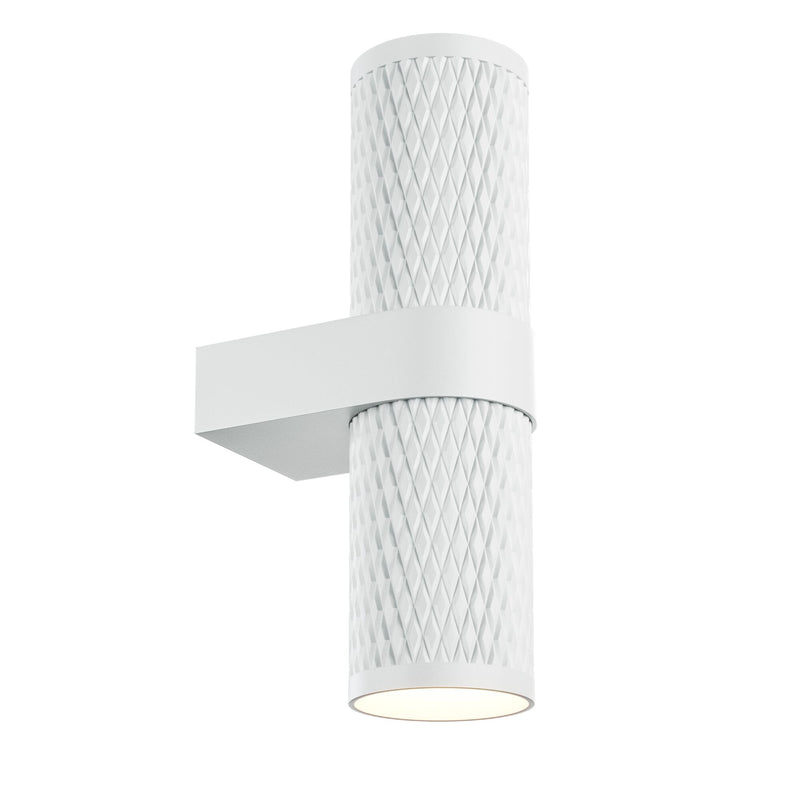 Maytoni Focus Design 2L accent wall lamp, white GU10 D 6cm