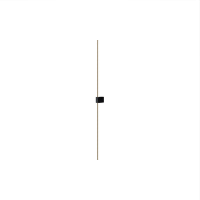 Maytoni Pars 1L wall sconce lamp, black LED H 3cm