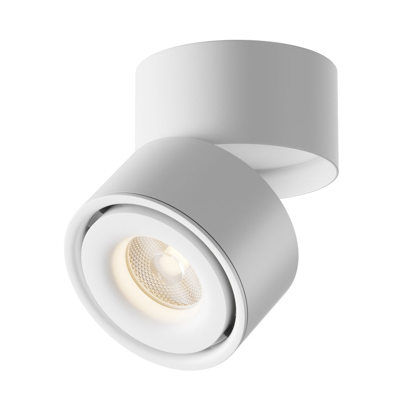 Maytoni Yin 1L ceiling spotlight, white LED D 10cm