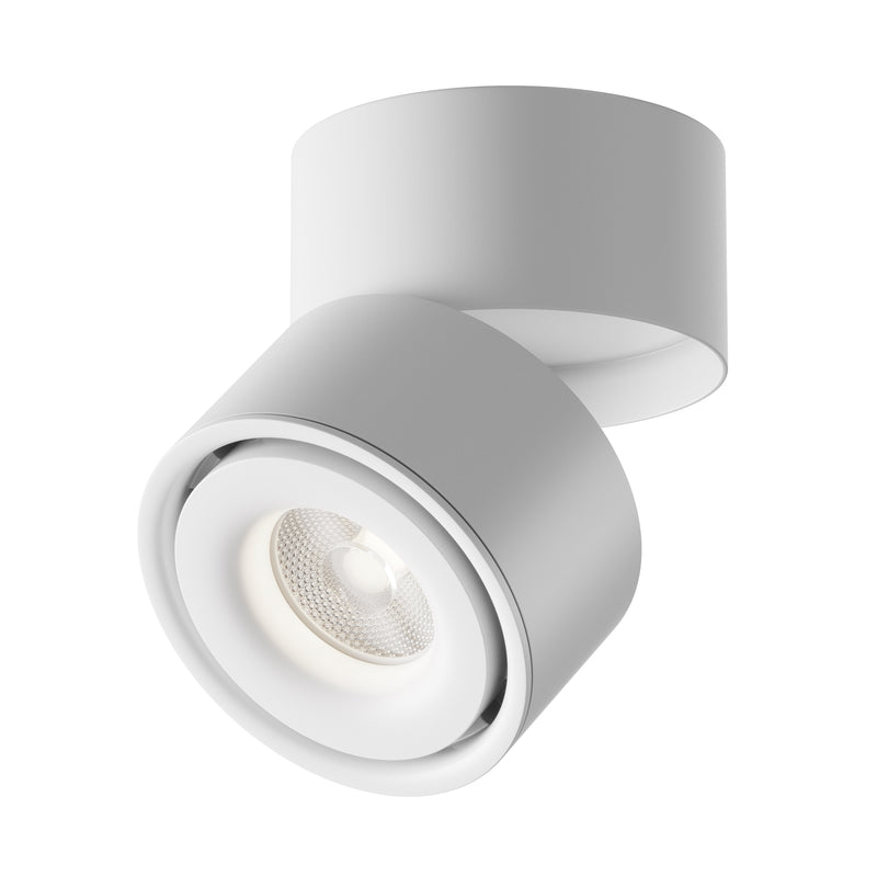 Maytoni Yin 1L ceiling spotlight, white LED D 10cm