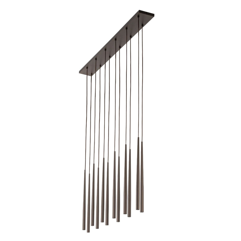 Mimax CLERI 12L linear suspension pendant lamp G9 W 120cm