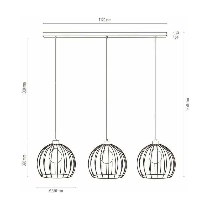 Coop Floor Lamp 1xE27 Max.40W Black / Black