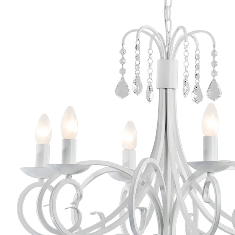 Argon Diadema 6L chandelier E14 H 160cm