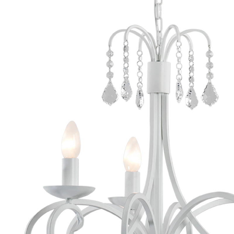 Argon Diadema 3L chandelier E14 H 154cm