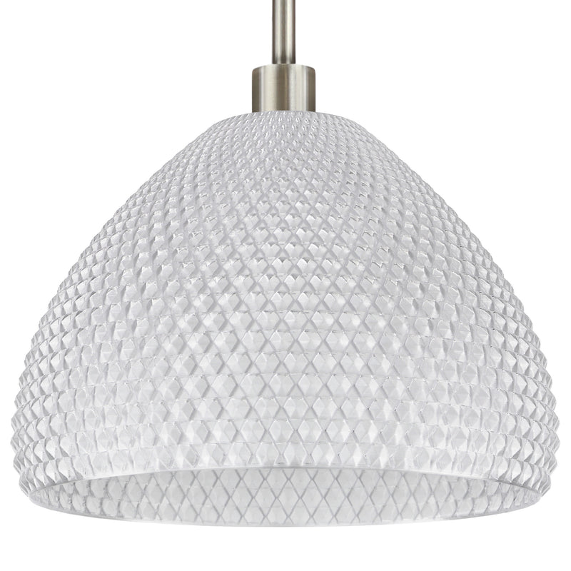 Pendant lamp Tagwerk Diamant transparent E27