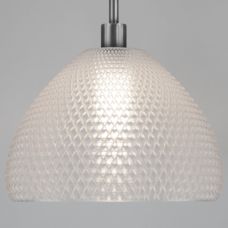 Pendant lamp Tagwerk Diamant transparent E27