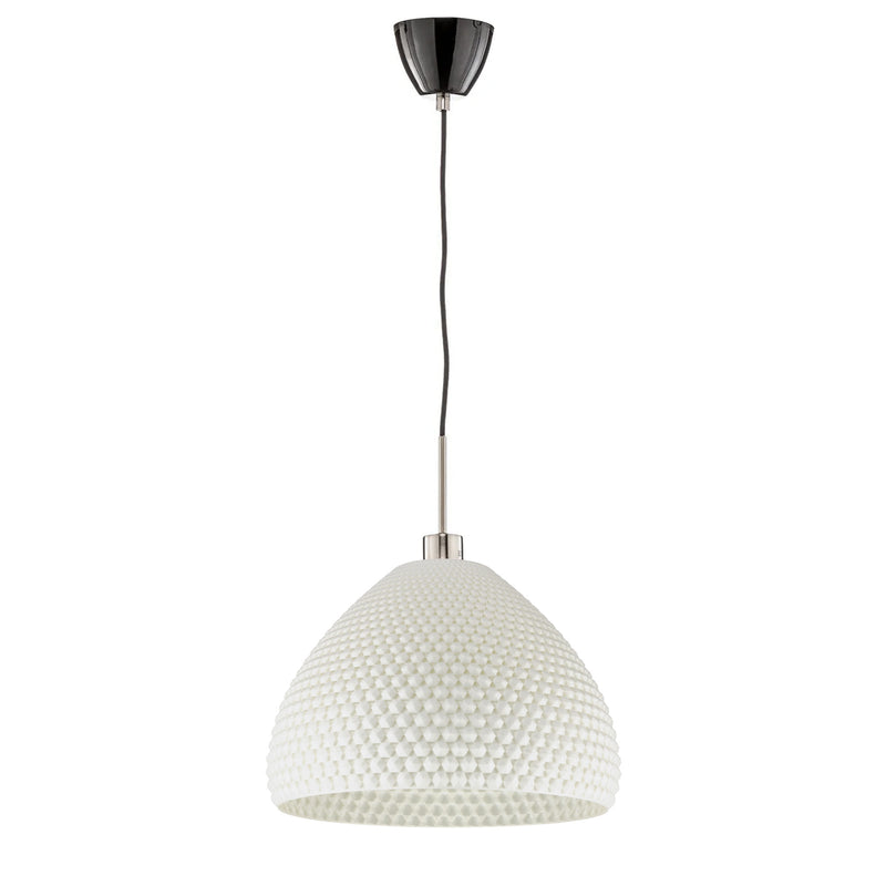 Pendant lamp Tagwerk Diamant white E27