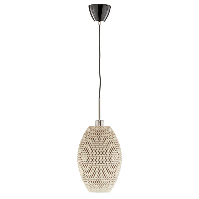 Pendant lamp Tagwerk Diamant beige E27