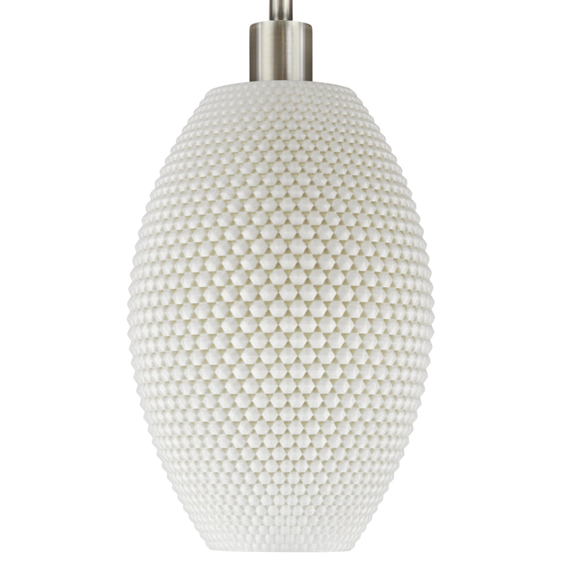 Pendant lamp Tagwerk Diamant white E27