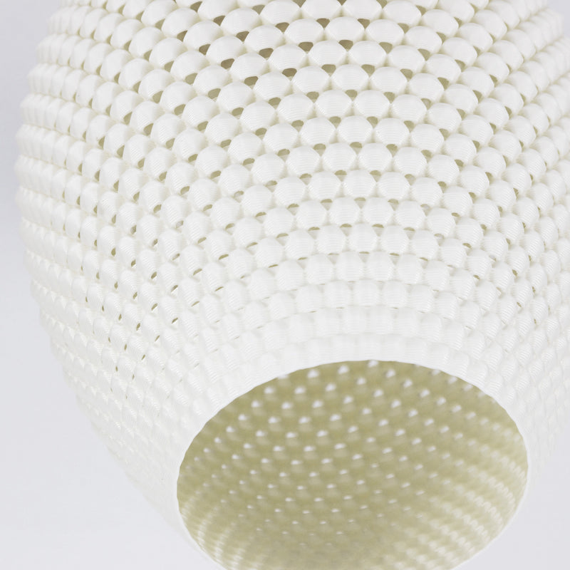 Pendant lamp Tagwerk Diamant white E27