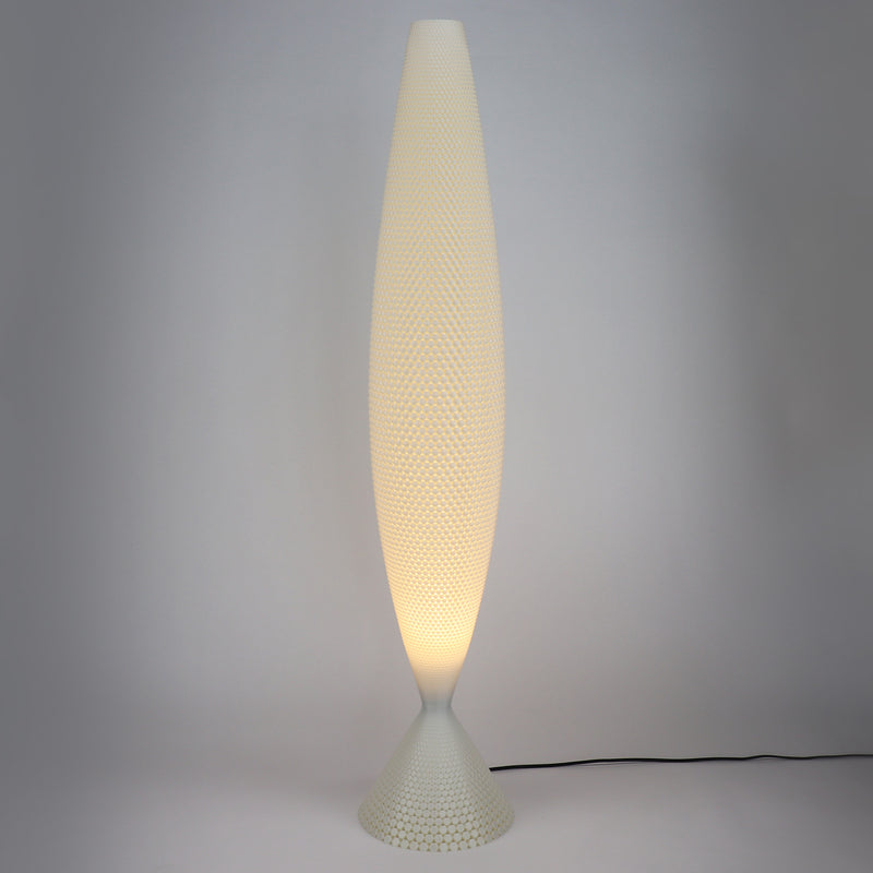 Floor lamp Tagwerk Diamant white E27