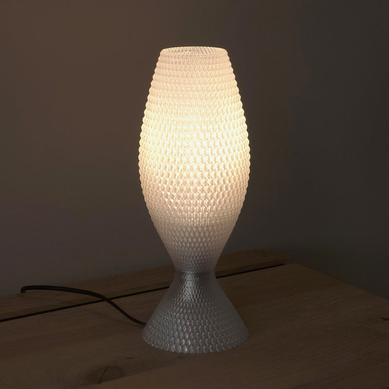 Table lamp Tagwerk Diamant transparent E27