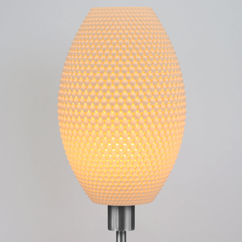 Floor lamp Tagwerk Diamant beige E27