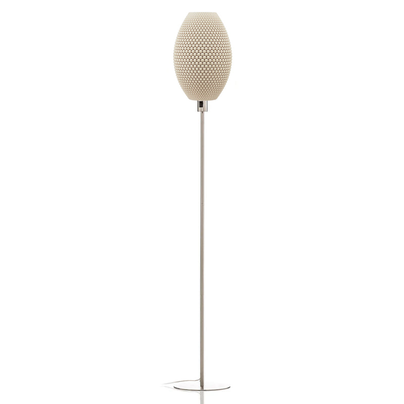 Lampada da terra Tagwerk Diamant beige E27