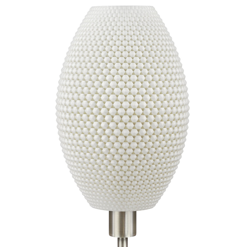 Floor lamp Tagwerk Diamant white E27