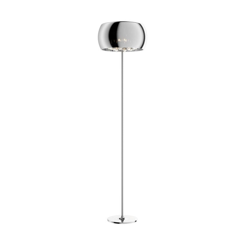 Floor lamp Zumaline CRYSTAL 4 x G9 42W metal chrome