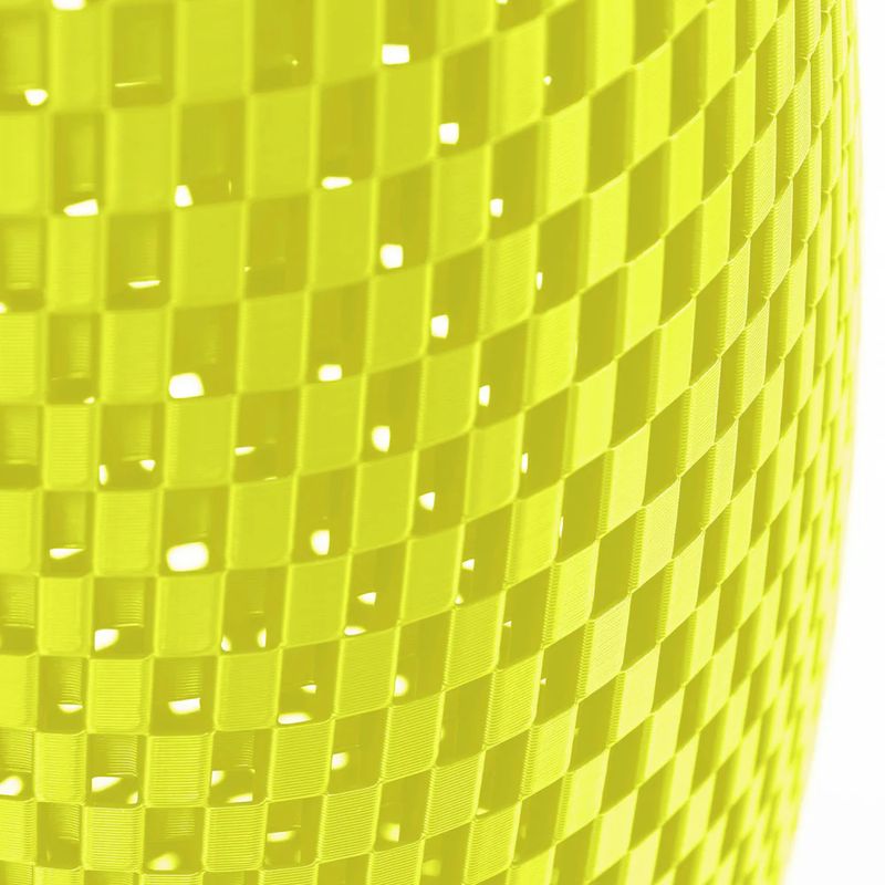 Floor lamp Tagwerk Flechtwerk neon yellow LED (SMD 5050)