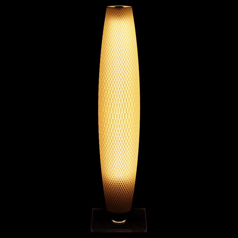 Lampada da tavolo Tagwerk Flechtwerk beige LED (SMD 5050)