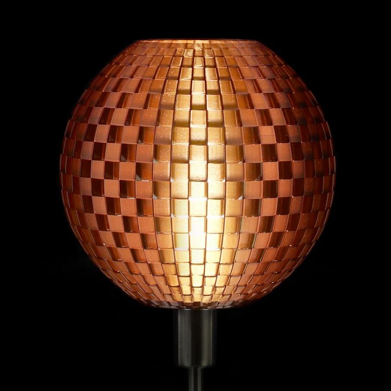 Table lamp Tagwerk Flechtwerk copper E14