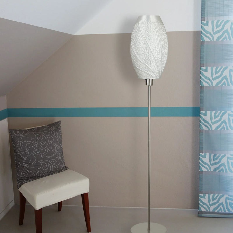 Floor lamp Tagwerk Flora white E27