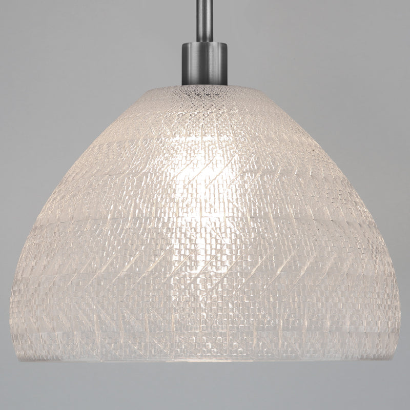 Pendant lamp Tagwerk Fraktal transparent E27