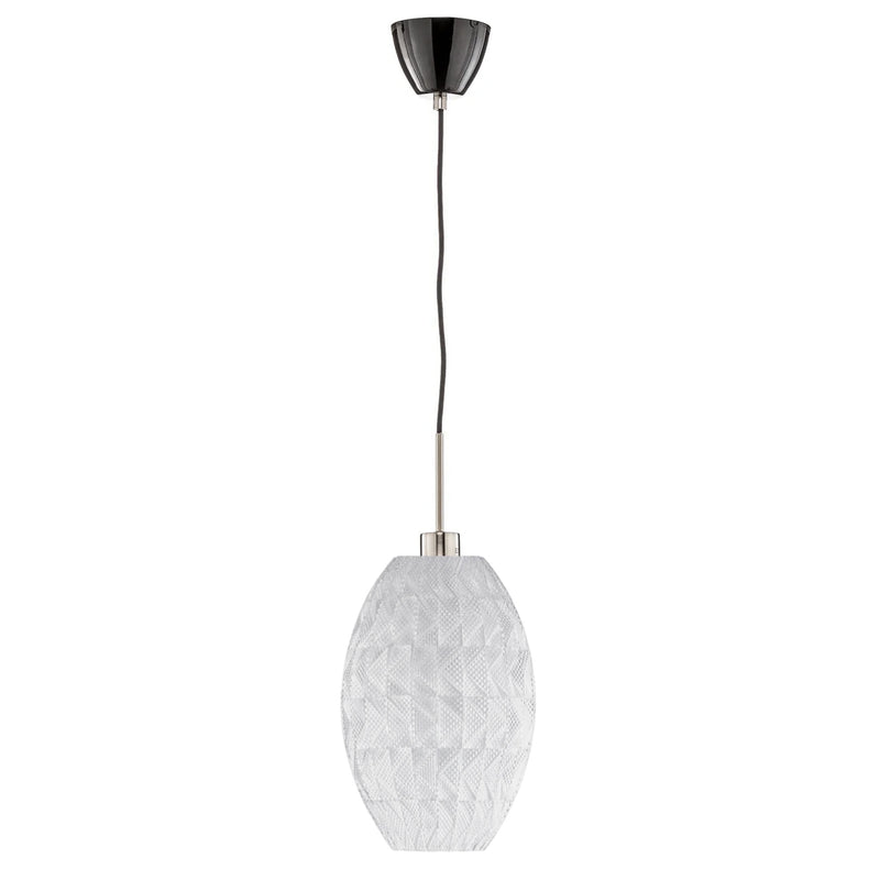 Pendant lamp Tagwerk Fraktal transparent E27