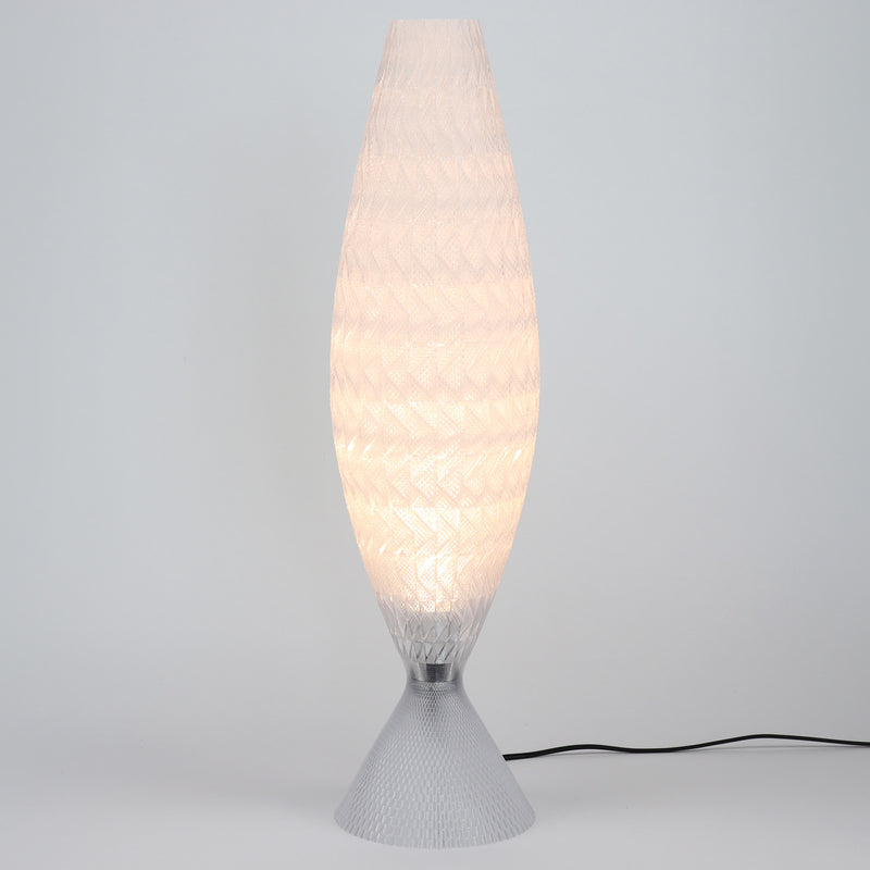 Table lamp Tagwerk Fraktal transparent E27