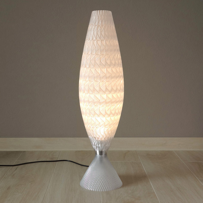 Bordlampe Tagwerk Fraktal transparent E27