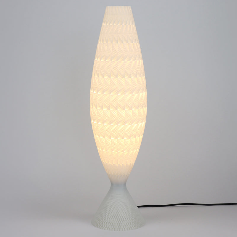 Table lamp Tagwerk Fraktal white E27