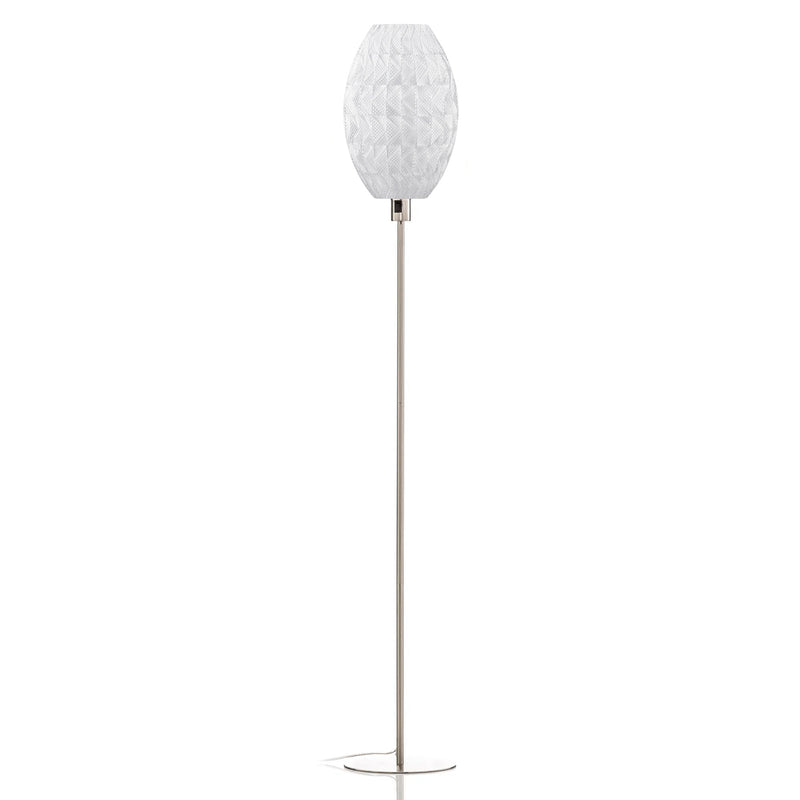 Floor lamp Tagwerk Fraktal transparent E27