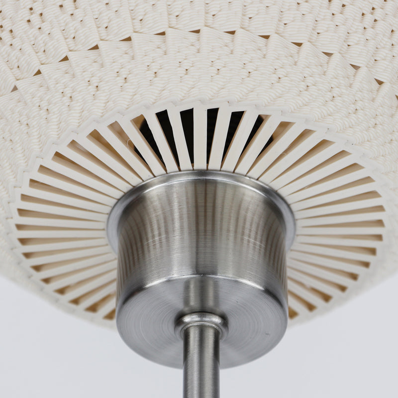 Floor lamp Tagwerk Fraktal beige E27