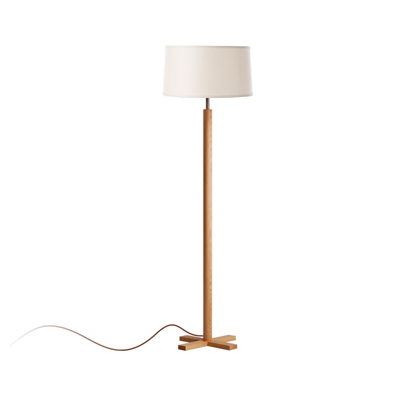 Floor lamp Ineslam GINA wood E27
