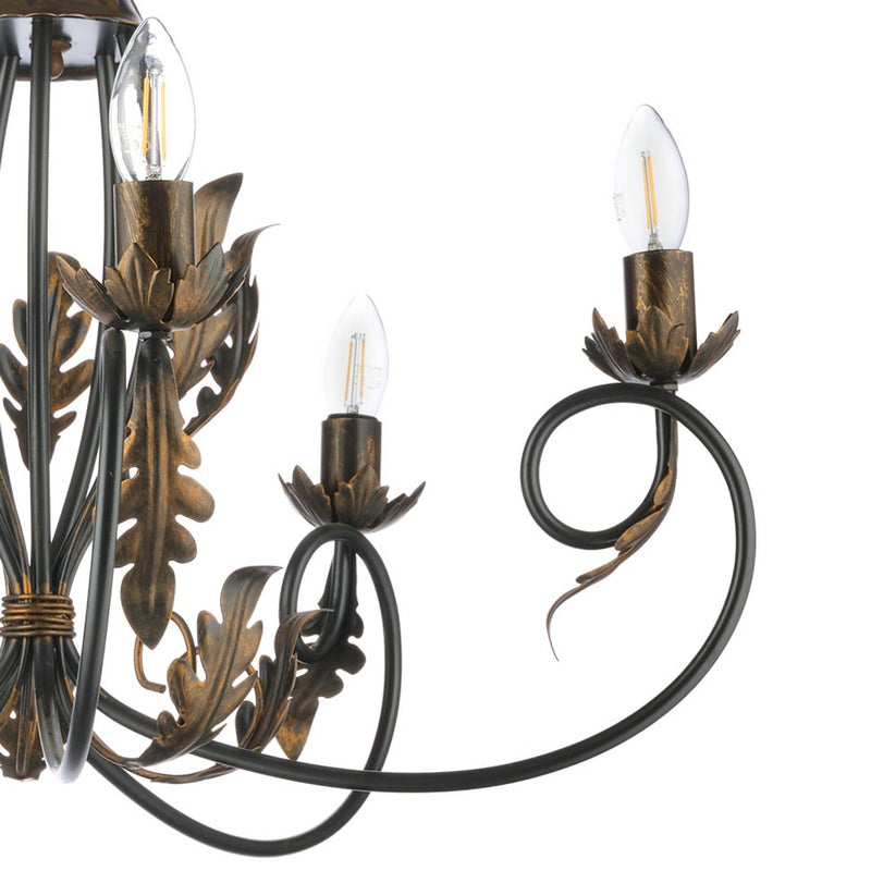 Onli Lighting Gretel 5L kroonluchter E14 D 65cm