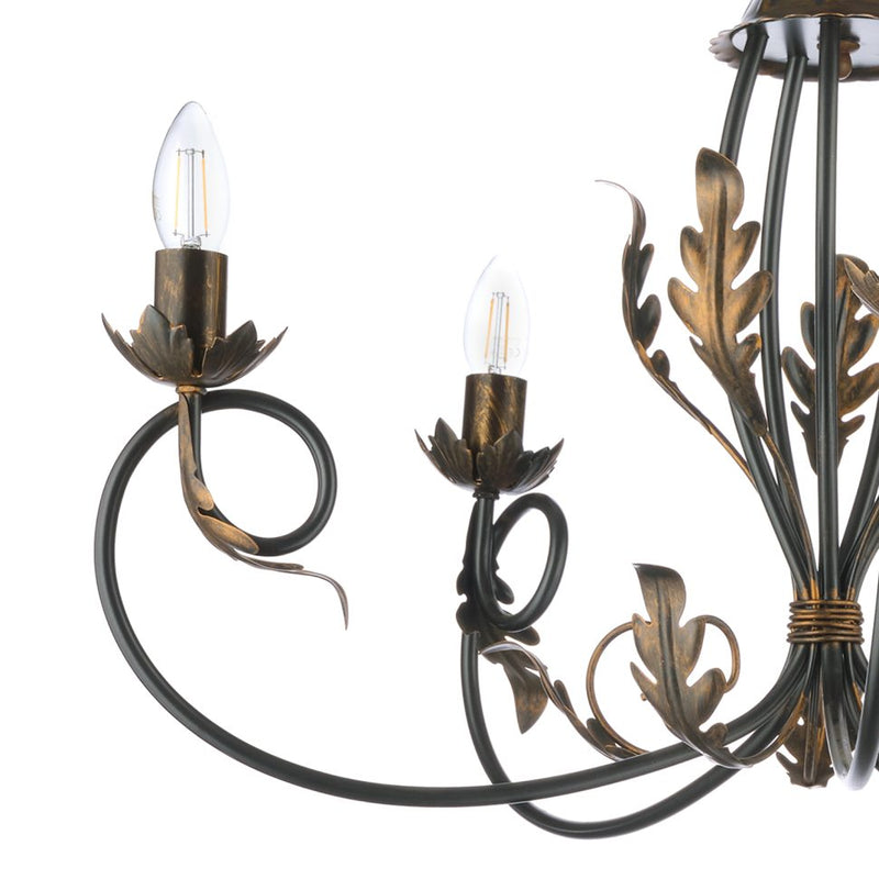 Onli Lighting Gretel 5L kroonluchter E14 D 65cm