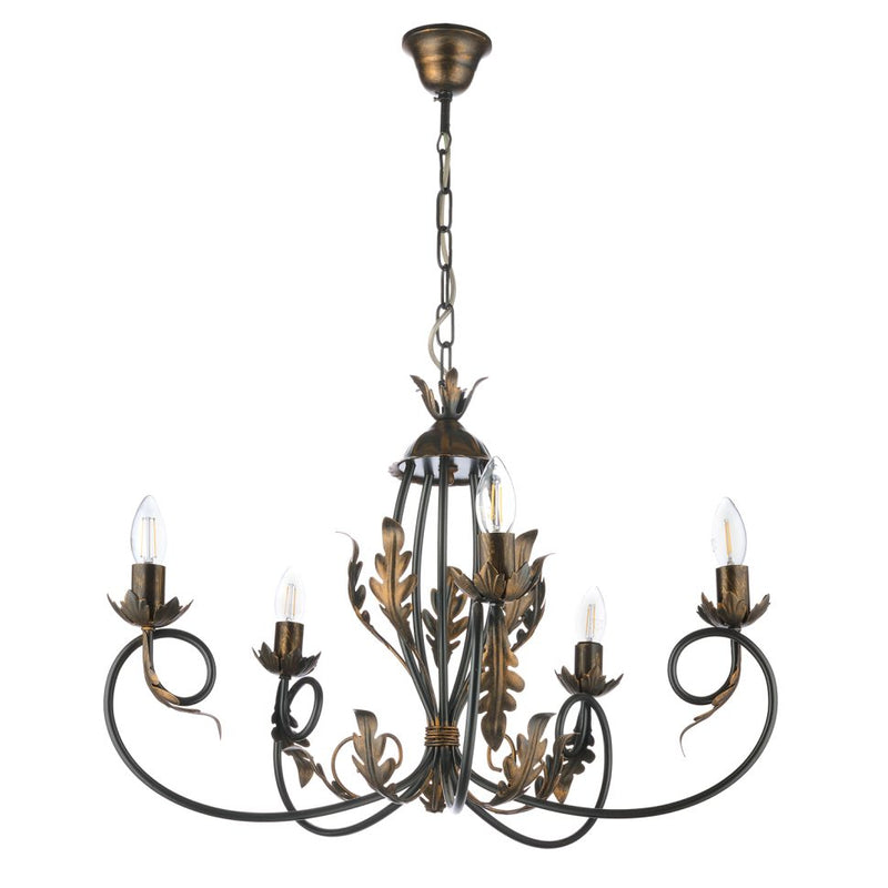 Onli Lighting Gretel 5L kroonluchter E14 D 65cm