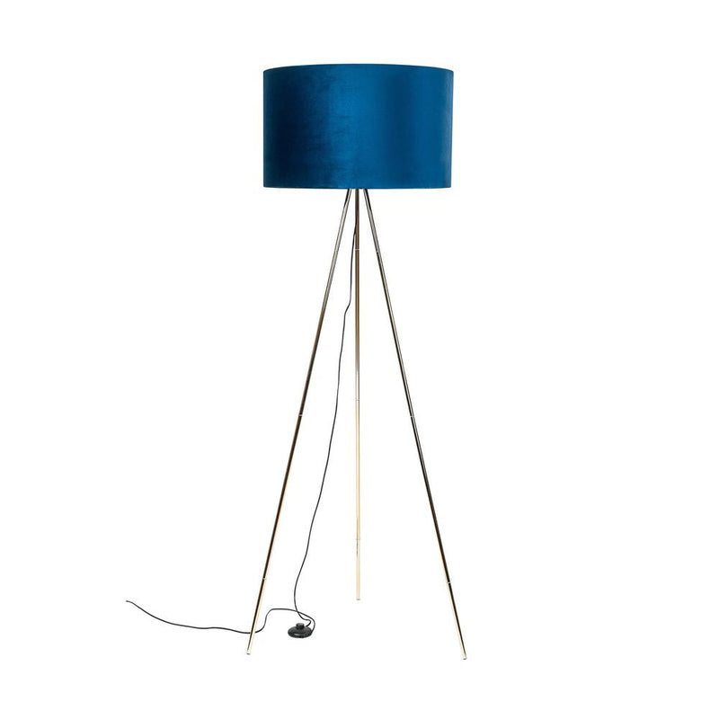 Floor lamp Zumaline INGA 1 x E27 40W metal blue