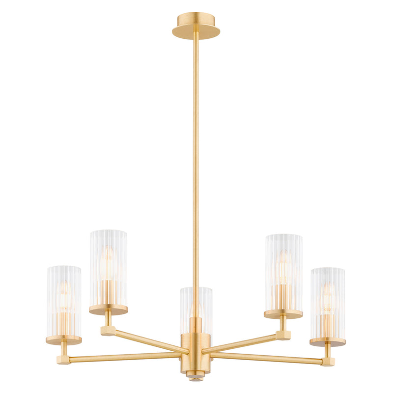 Argon Hampton 5L chandelier E14 H 74cm