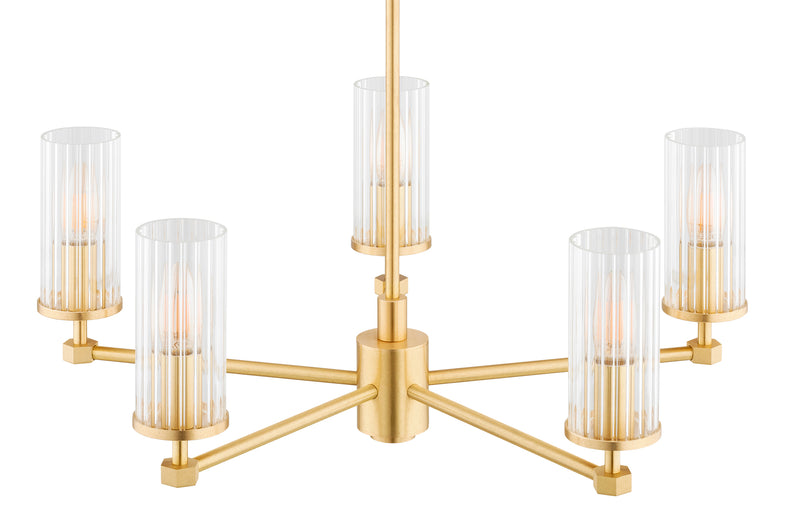 Argon Hampton 5L chandelier E14 H 74cm