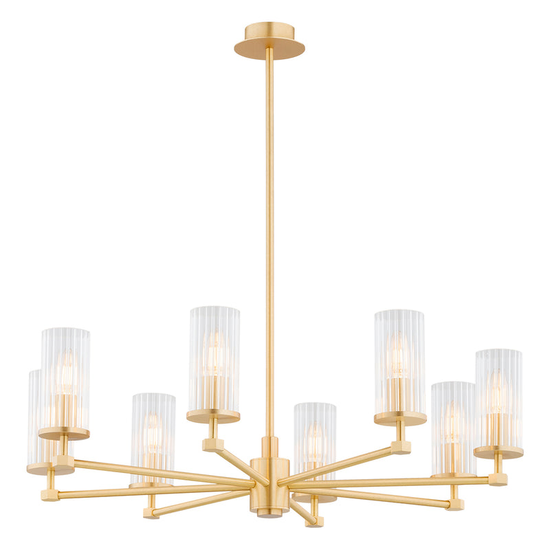 Argon Hampton 8L chandelier E14 H 74cm